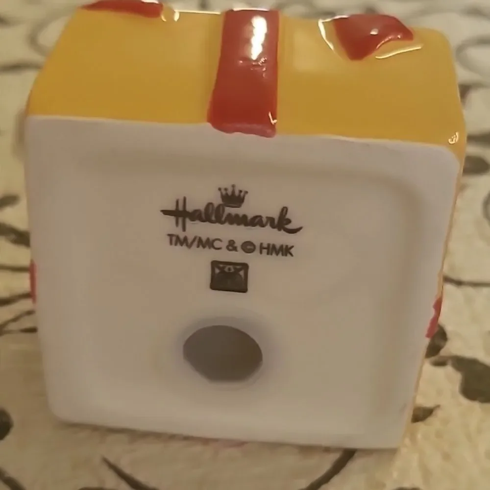 Hallmark Salt and Pepper Shakers and Tray